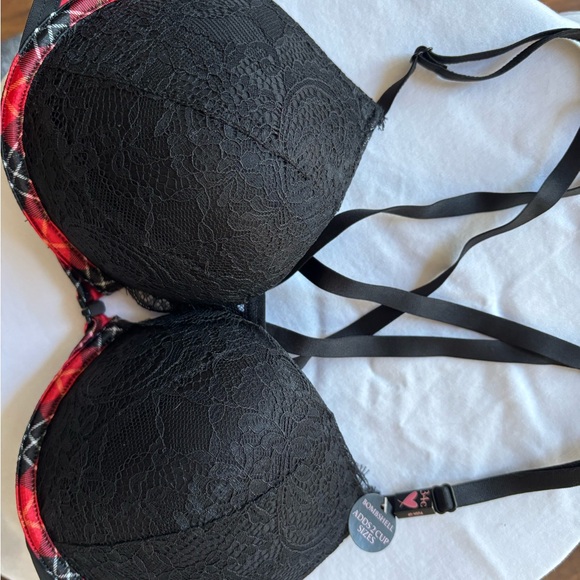 Victoria's Secret Other - Victoria’s Secret Plaid Lace Bombshell Bra